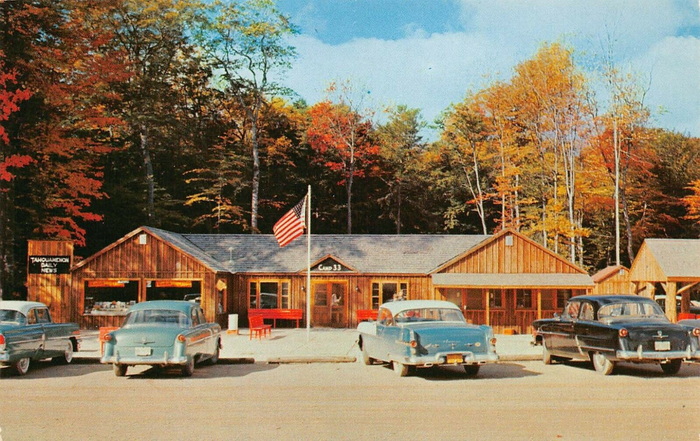 Camp 33 - Old Postcard View (newer photo)